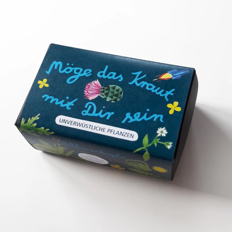STUDIOLAUBE Saatgut Geschenkebox "Blumenkugeln" 3er-Set
