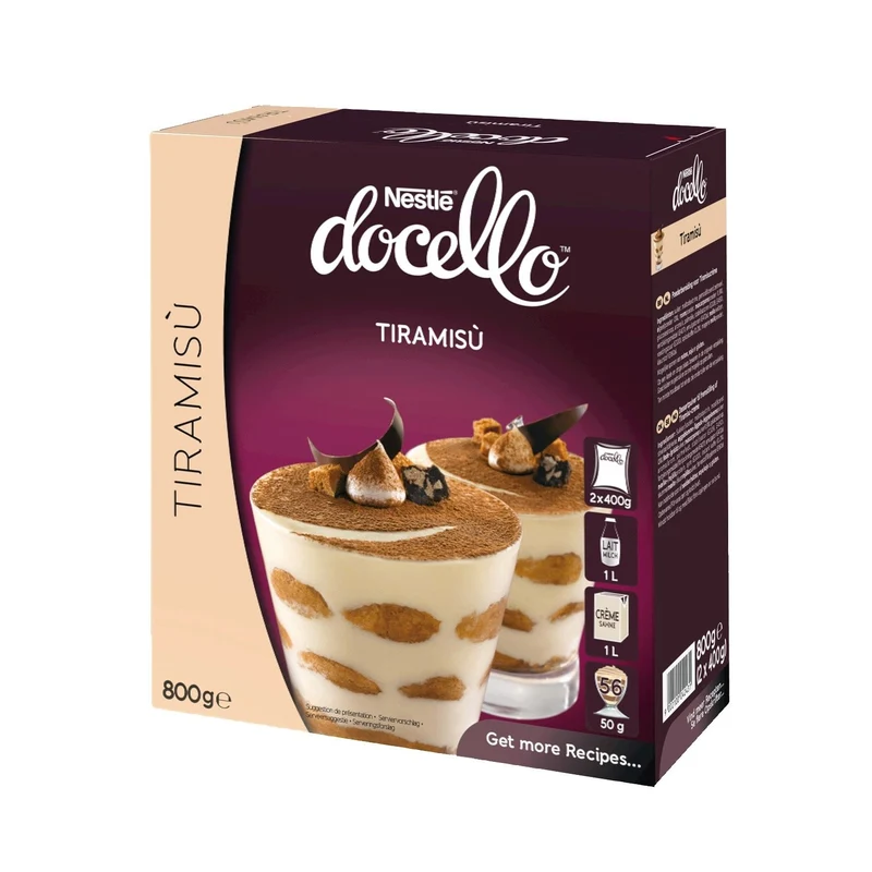 NESTLÉ DOCELLO Dessertpulver für Tiramisu-Creme