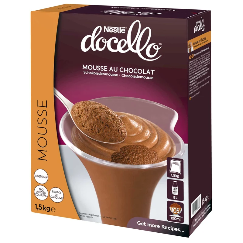 NESTLÉ DOCELLO Mousse au Chocolat Dessertpulver