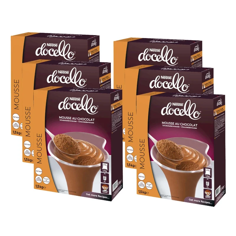 NESTLÉ DOCELLO Mousse au Chocolat Dessertpulver