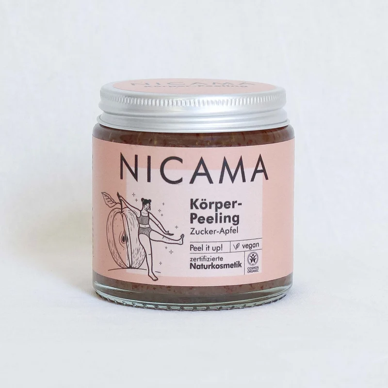 NICAMA Körper-Peeling Zucker-Apfel 140 g
