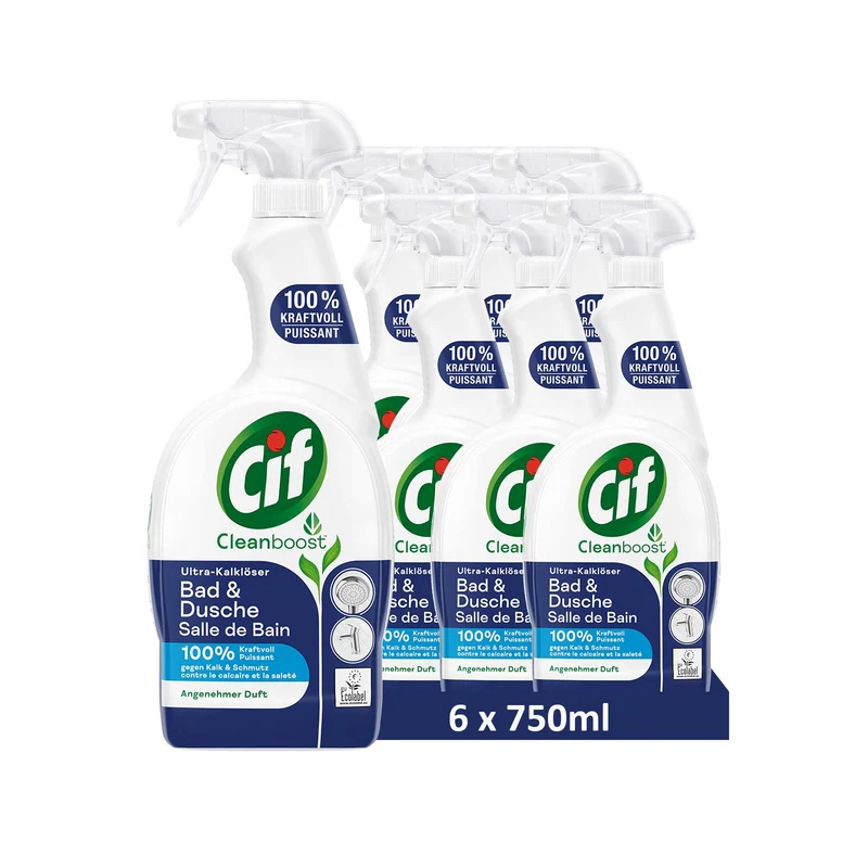 CIF Power & Shine Reiniger Spray Bad & Dusche