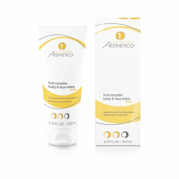 AESTHETICO fruit complex body & face lotion - Ausgleichende leichte Fruchtsäurelotion