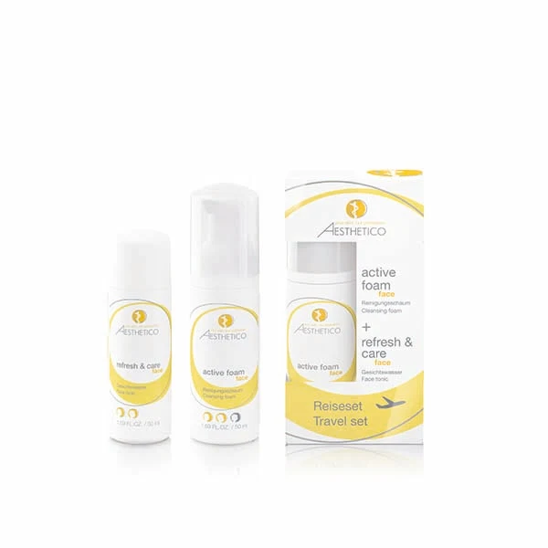 AESTHETICO Reiseset (refresh & care + aktive foam)