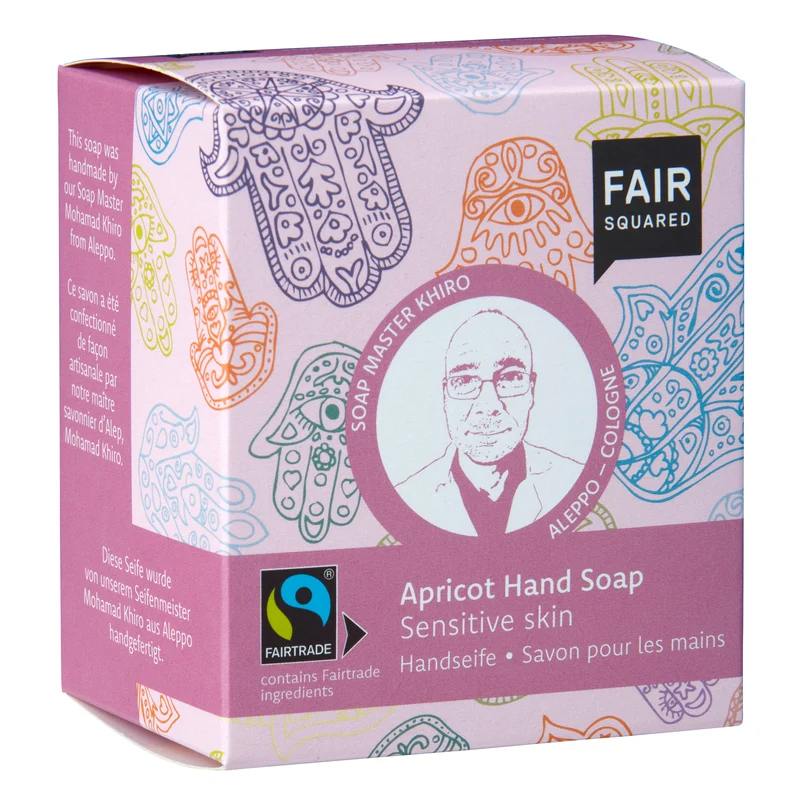 FAIR SQUARED Handsoap Apricot 2 x 80 g