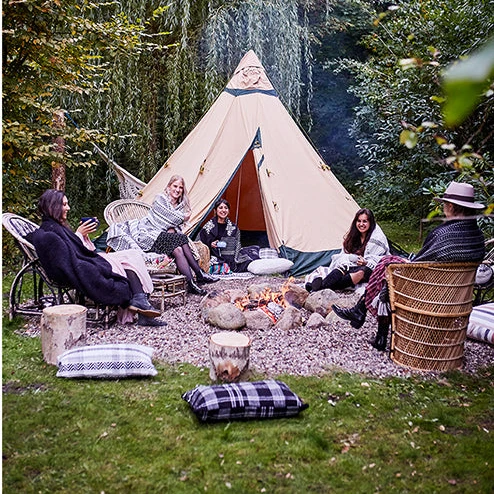 LIV interior Kissen mit Polyfüllung "AZTEC"