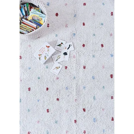 LIV interior Teppich hochflorig "MINIDOTS"