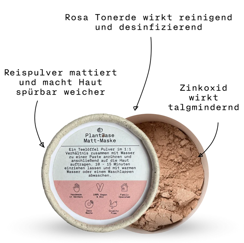 PlantBase Matt-Maske 30 g