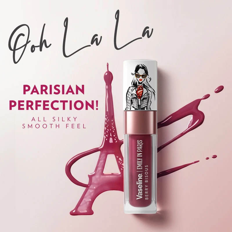 Vaseline x Emily in Paris Lip Oil Limited Edition
