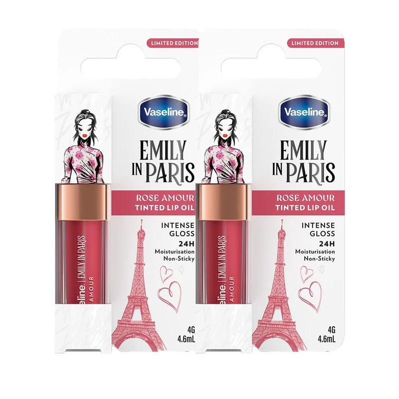Vaseline x Emily in Paris Lip Oil Limited Edition