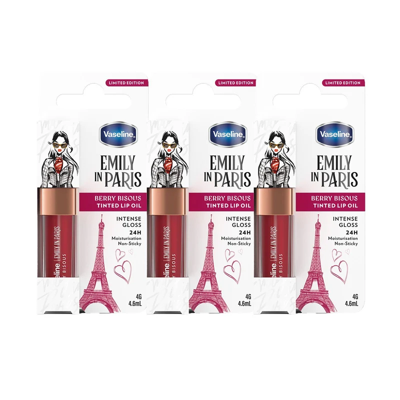 Vaseline x Emily in Paris Lip Oil Limited Edition