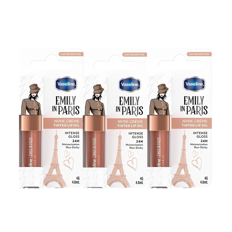 Vaseline x Emily in Paris Lip Oil Limited Edition