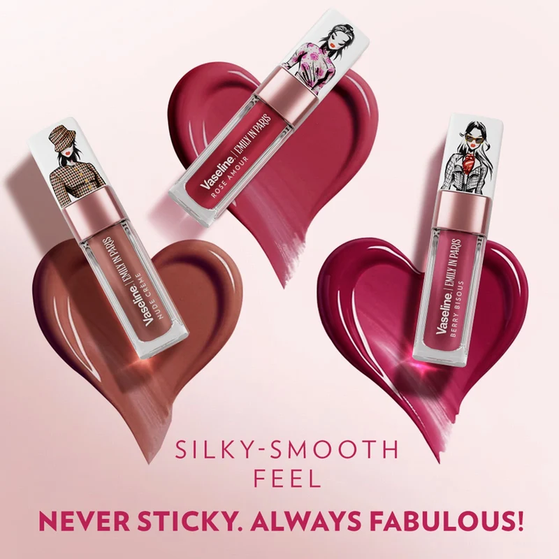 Vaseline x Emily in Paris Lip Oil Limited Edition
