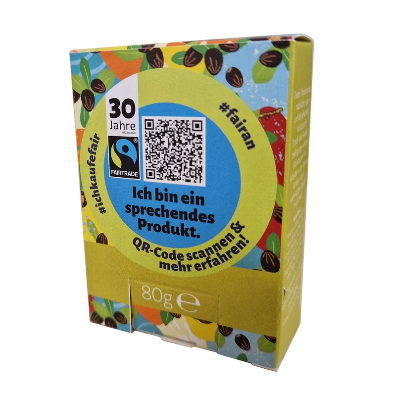 FAIR SQUARED Fairtrade Jubiläum Handseife Shea 80 g