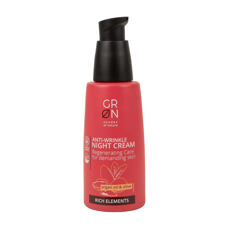 GRN Anti-Falten Nachtcreme "OLIVE & ARGAN" 50 ml