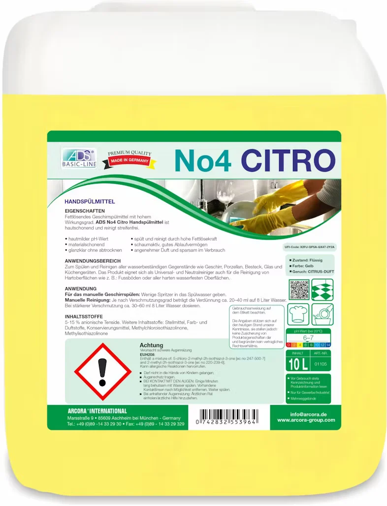Arcora No4 Citro Handspülmittel