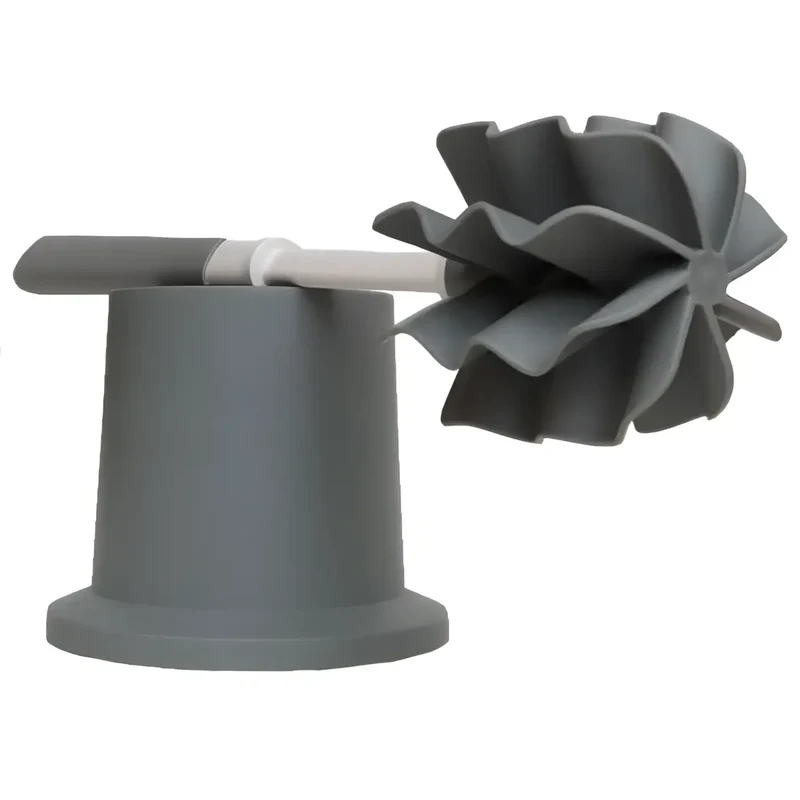 Sauba Borstenlose Toilettenbürste Klobürste LOOWY Set