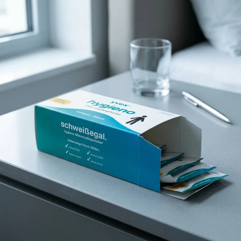 yvex® hygieno (25 Männerpflegetücher)