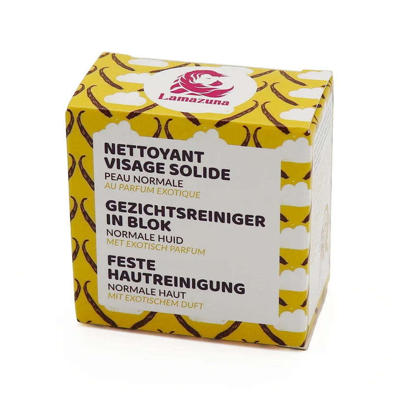 Lamazuna Fester Gesichtsreiniger "normale Haut" 27 ml