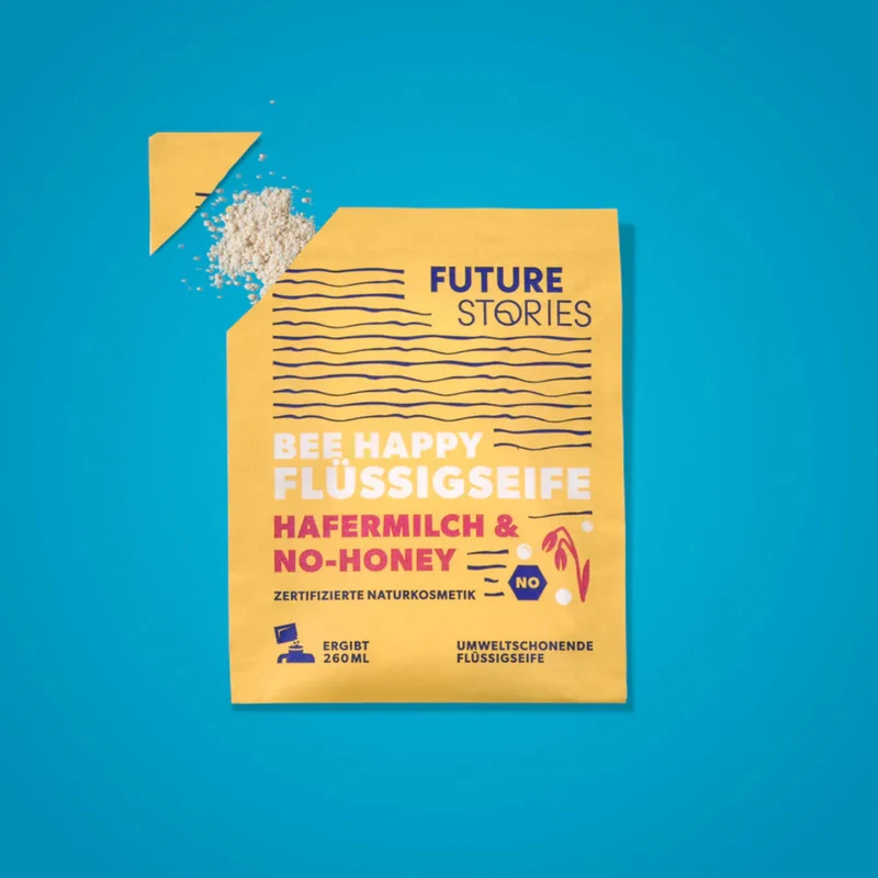 FUTURE STORIES Flüssigseife "Hafermilch & No-Honey" 20 g
