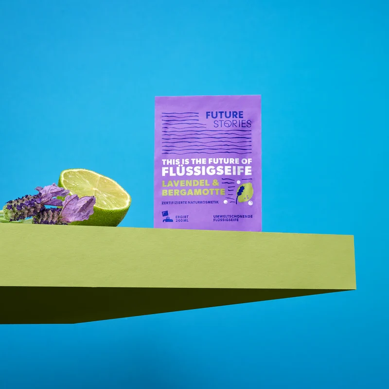 FUTURE STORIES Flüssigseife "Lavendel & Bergamotte" 20 g