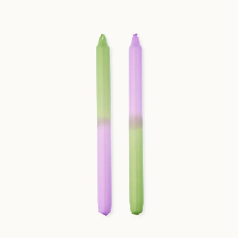 by Vivi Dip Dye Kerze "Tulip"