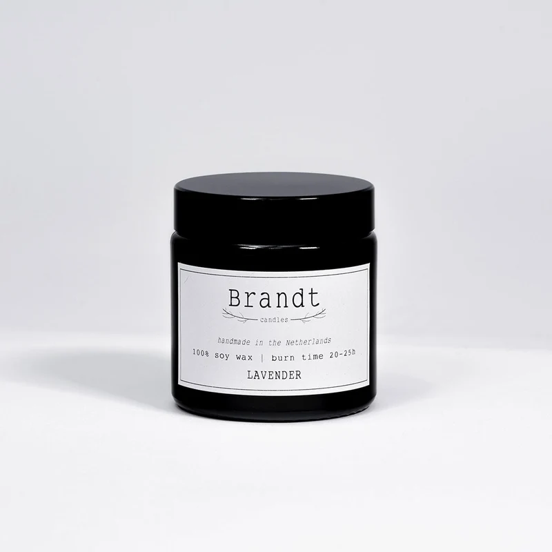 Naturalou Sojakerze "Brandt" in verschiedenen Duftrichtungen