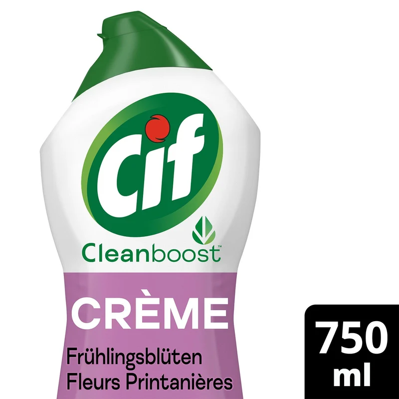 Cif Crème Scheuermilch Reiniger Frühlingsblüte