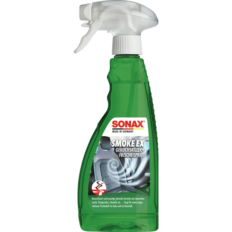 SONAX SmokeEx Geruchskiller+Frische-Spray | Flasche (500 ml)