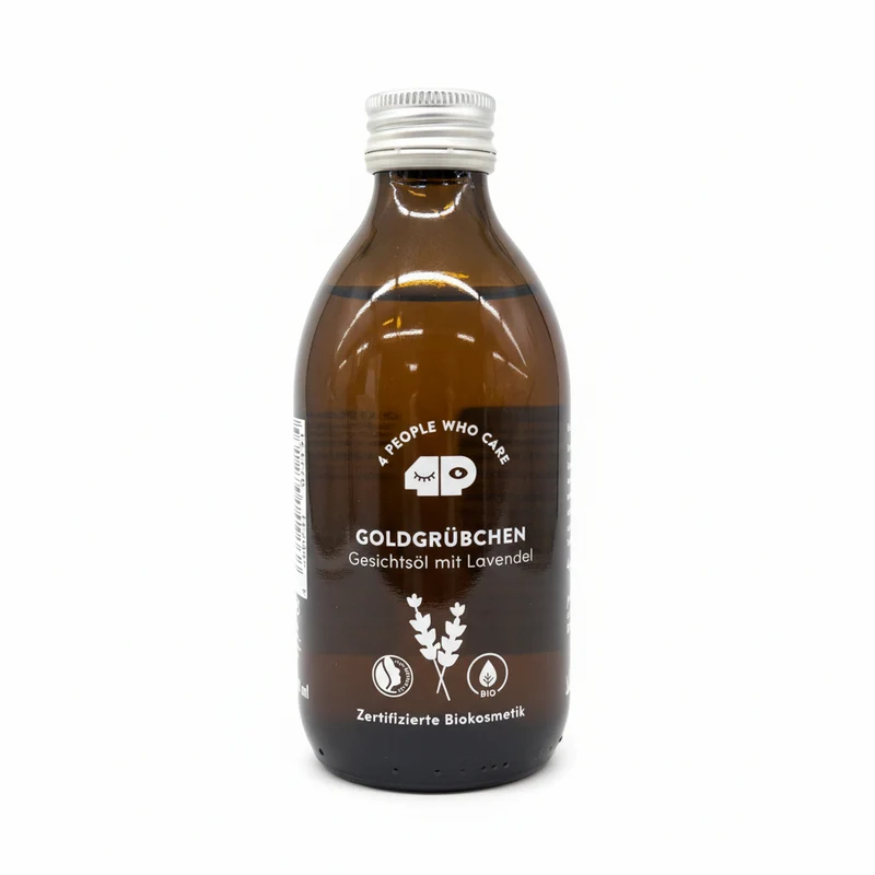 4peoplewhocare Gesichtsöl mit Lavendel "Goldgrübchen" 250 ml