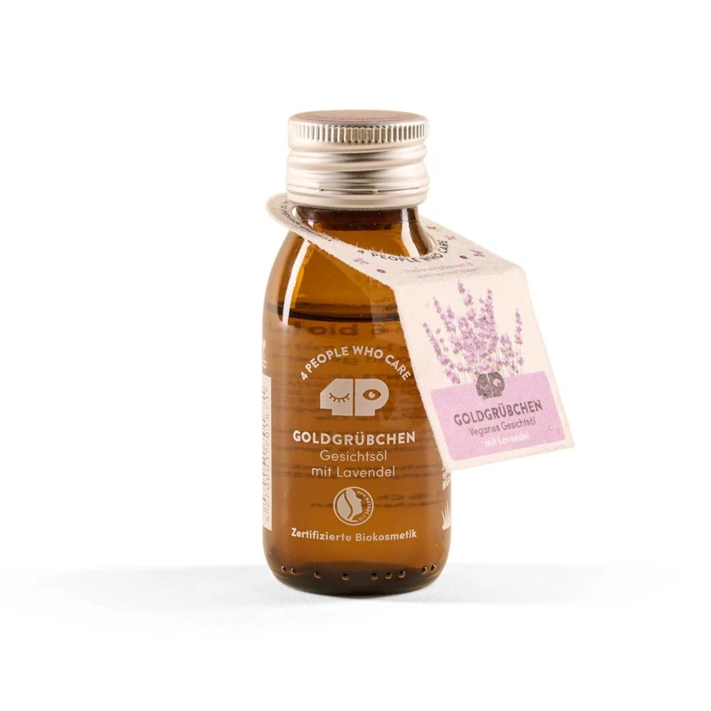4peoplewhocare Gesichtsöl mit Lavendel "Goldgrübchen" 50 ml