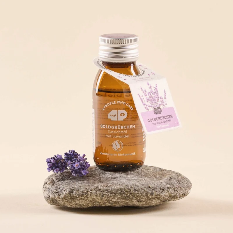 4peoplewhocare Gesichtsöl mit Lavendel "Goldgrübchen" 50 ml