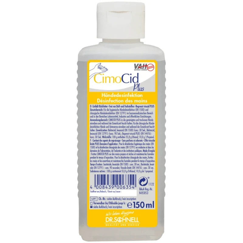 Dr. Schnell CIMOCID PLUS Händedesinfektion