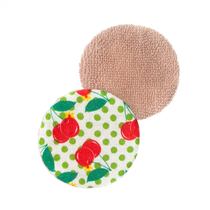 SuperBee Eco Makeup Remover Pads "Cherry Popper" 3er-Pack