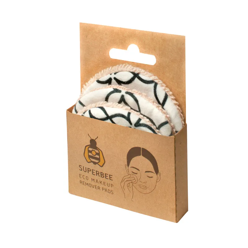SuperBee Eco Makeup Remover Pads "Meadow" 3er-Pack
