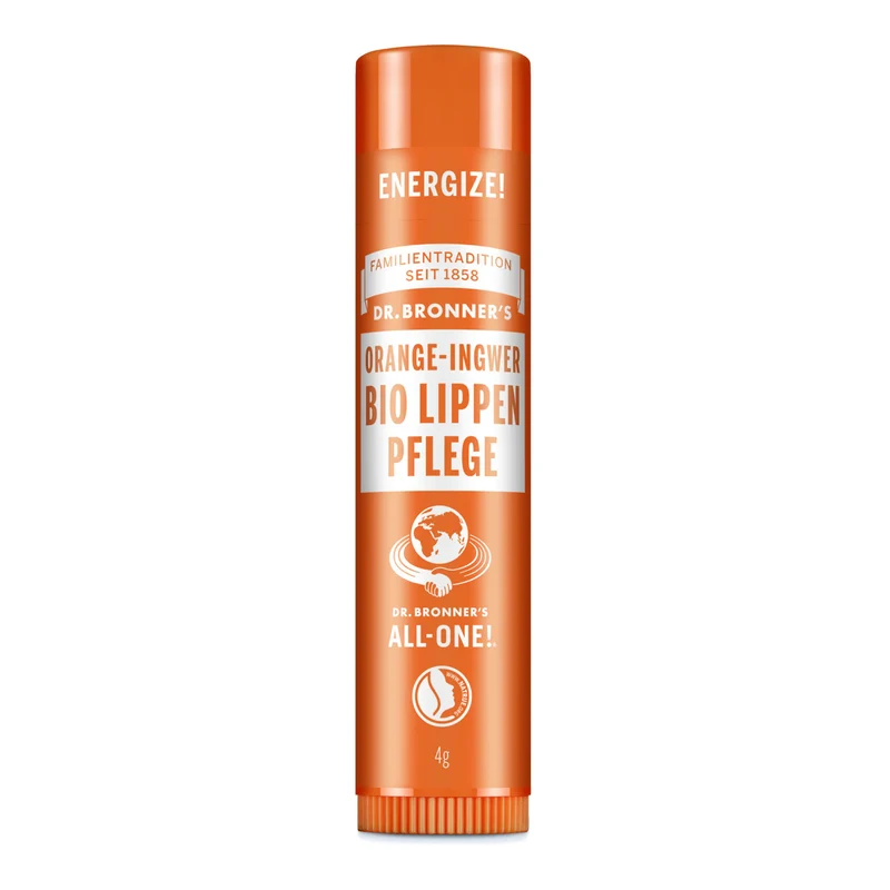 Dr. Bronner's "Bio Lippenpflege" Orange-Ingwer 4 g