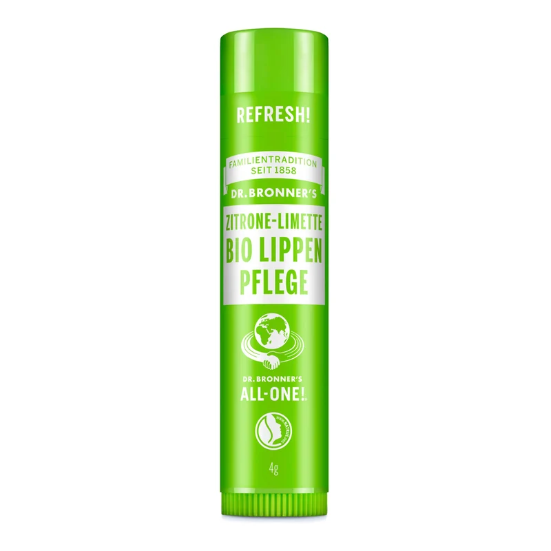 Dr. Bronner's "Bio Lippenpflege" Zitrone-Limette 4 g