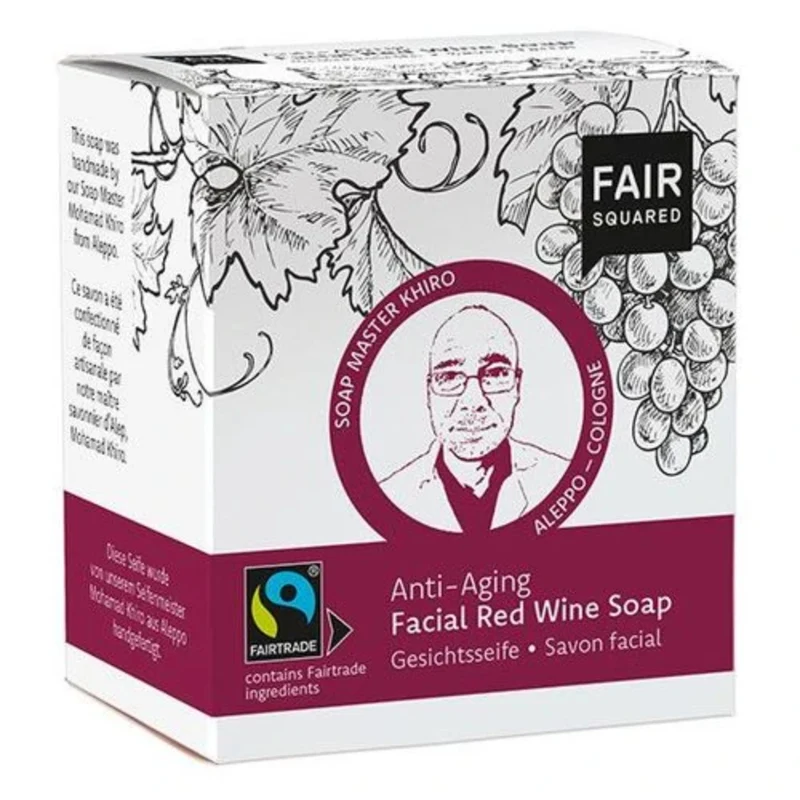 FAIR SQUARED Anti-Aging Facial Red Wine 2 x 80 g