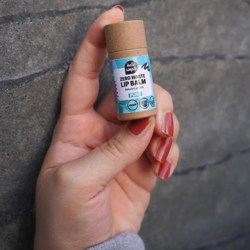 hello simple Zero Waste Lip Balm "PURE" 5 g