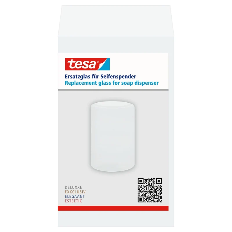 tesa Ersatzflasche für Seifenspender Deluxxe, Exxclusiv, Elegaant, Esteetic | 1 Stück