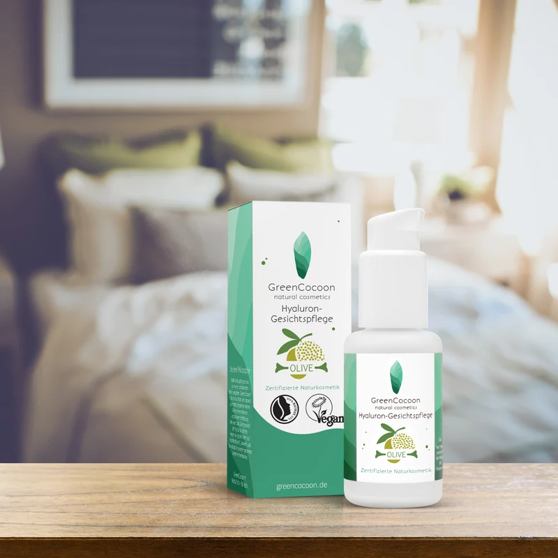 GreenCocoon Hyaluron Gesichtspflege "Olive" 50 ml