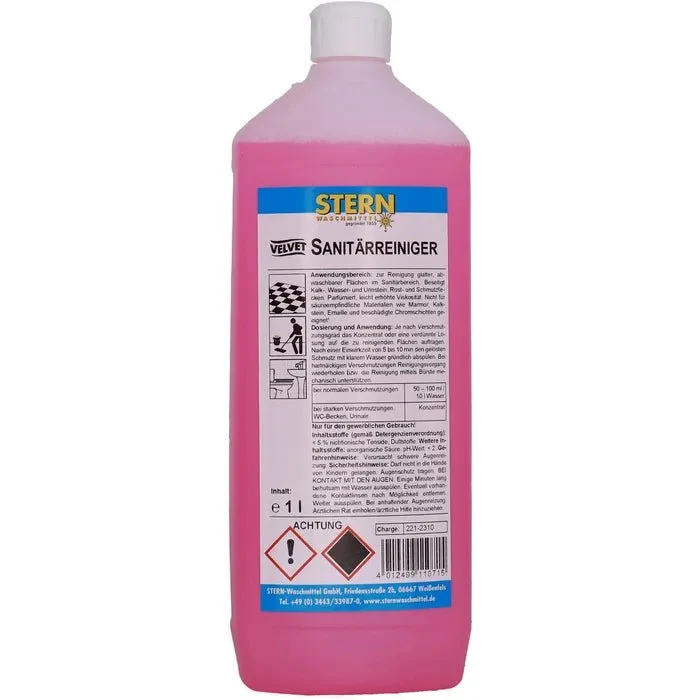 Velvet Sanitärreiniger | Flasche (1 l)