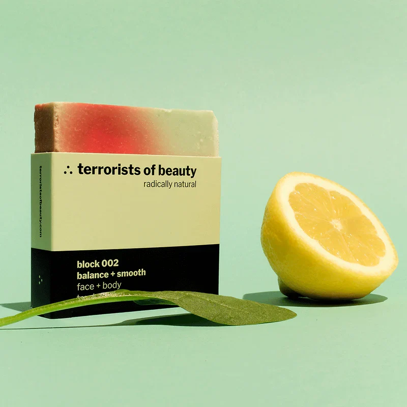 terrorists of beauty Blockseife "block 002" balance + smooth 100 g
