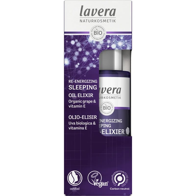 lavera RE-ENERGIZING "Sleeping Öl-Elixier" 30 ml