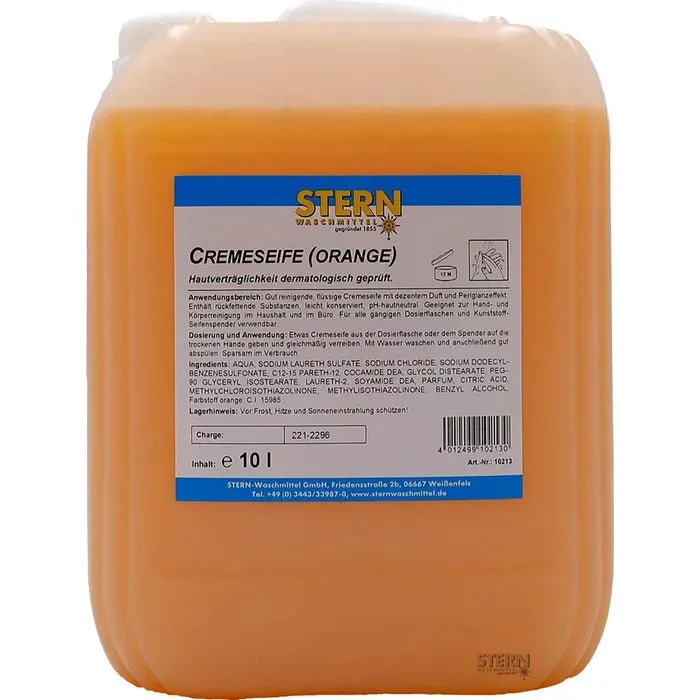 STERN Cremeseife orange – Handseife pH-neutral