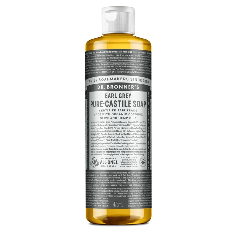Dr. Bronner's Flüssigseife "18-in-1" Earl Grey - verschiedene Größen