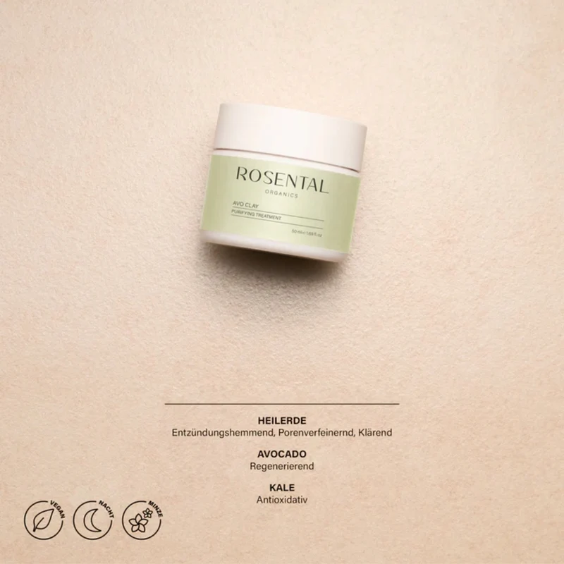 Rosental Organics Gesichtsmaske "Avo Clay Mask" 50 ml