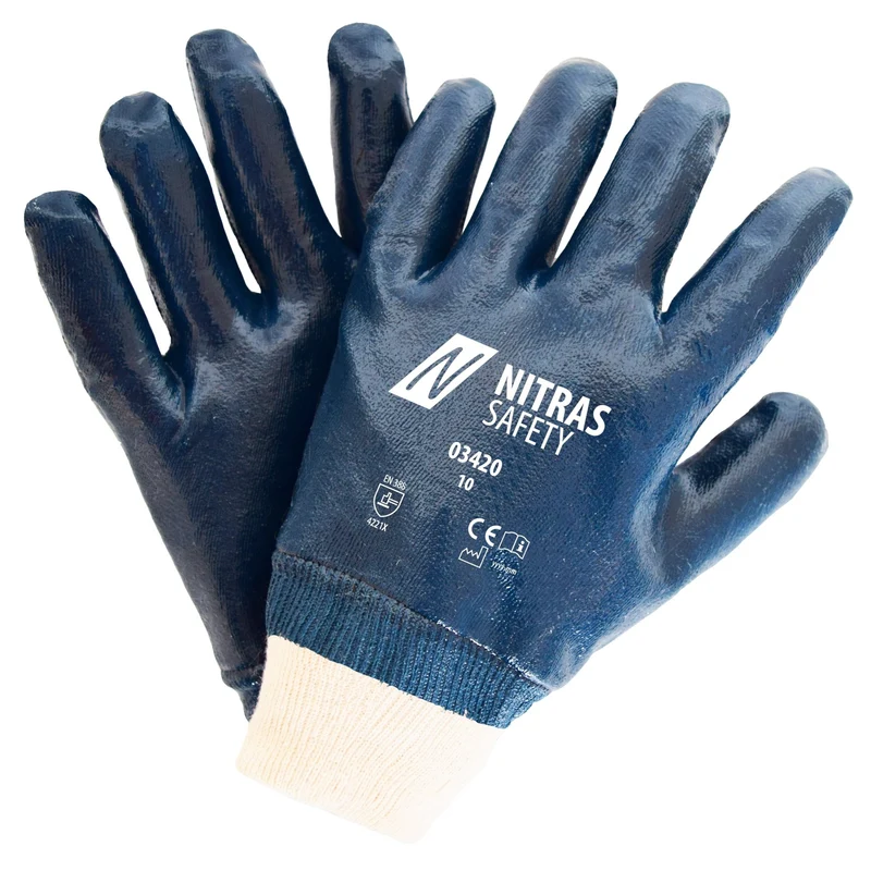 NITRAS Nitrilhandschuhe, blau