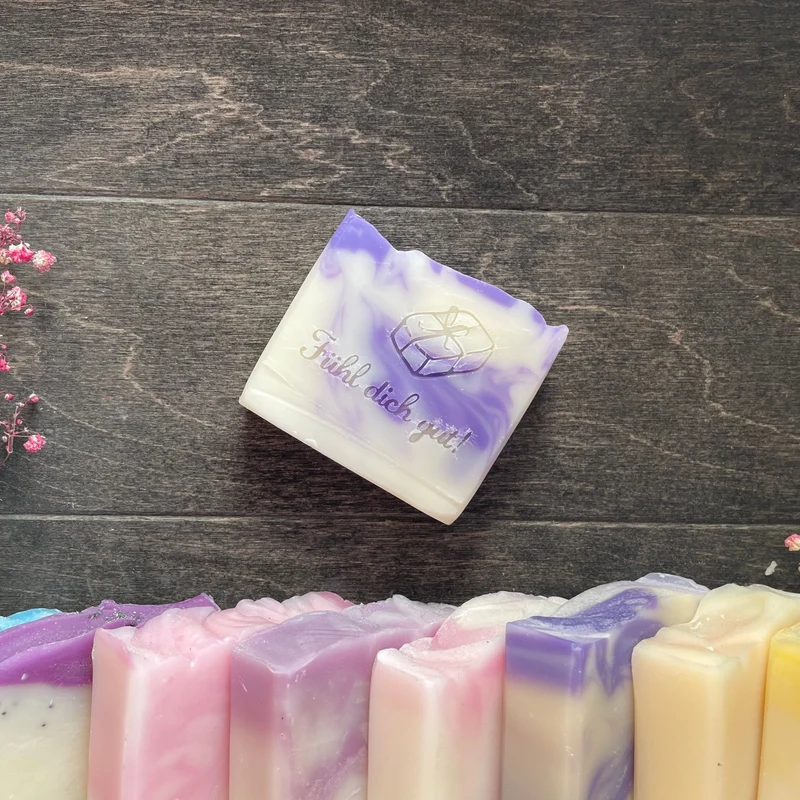 Sapoluna Lavendel Seife "Fühl dich gut!" 70 g