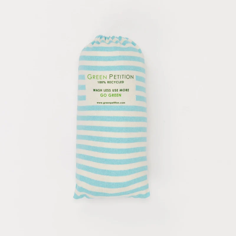 Espadrij l´originale Handtuch "DELMORE FIT TOWEL - Green Petition" KLEIN